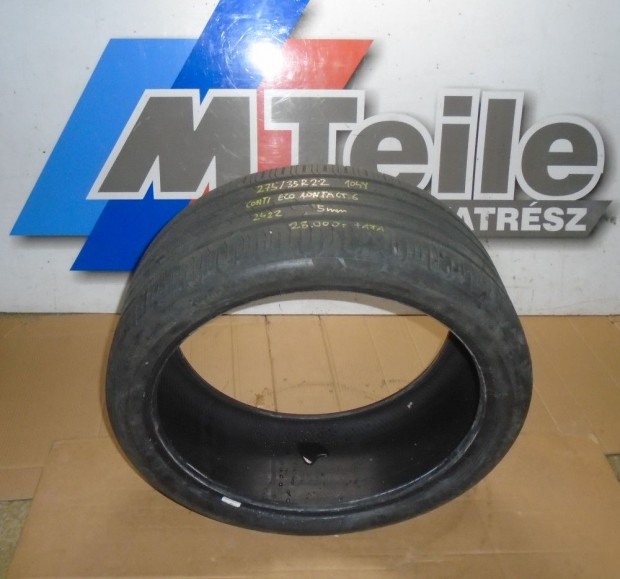 1 DARAB! [GYRI BONTOTT] NYRI GUMI - 275 / 35 R22 - 104Y - CONTINENT